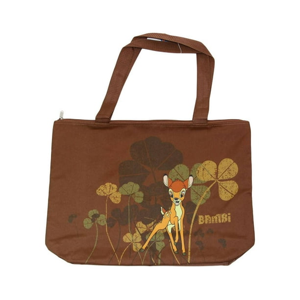 Details about    Disney Bambi Shoulder Bag Canvas Green Purse NWT Birthday Gift  New Women 